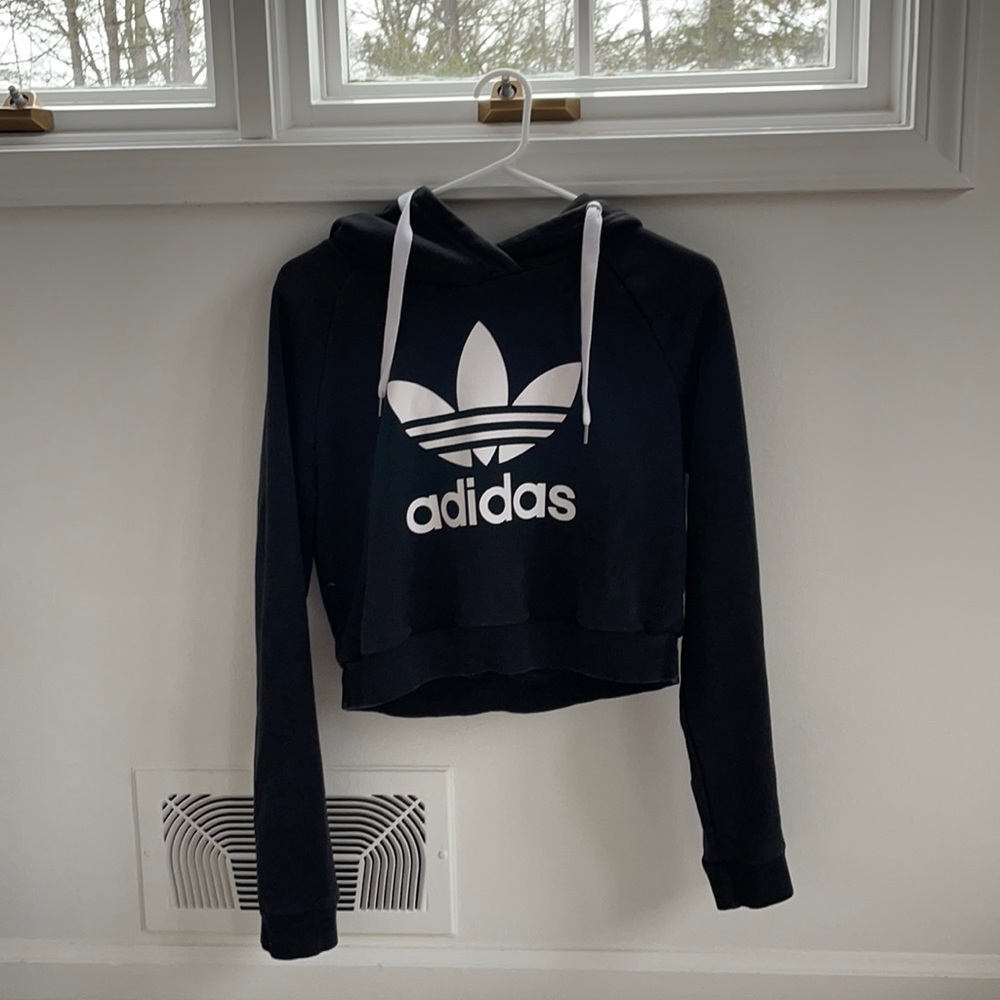 Adidas Cropped Hoodie